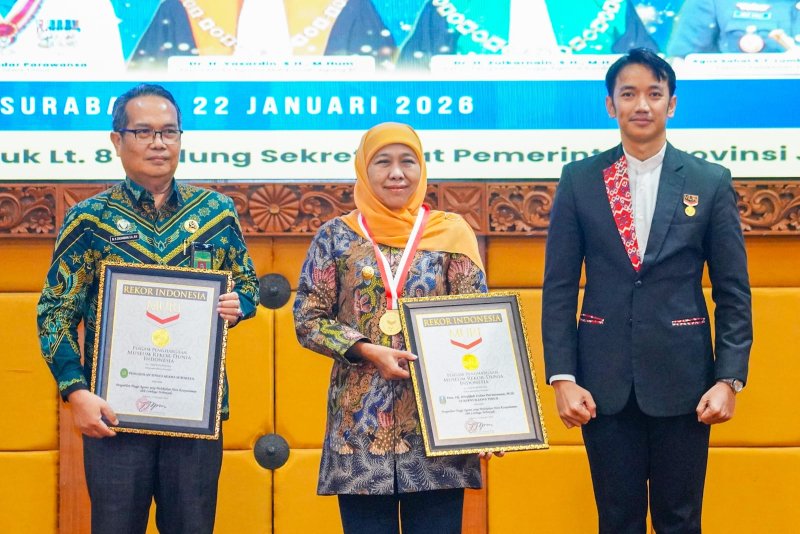 PTA Surabaya Raih Rekor MURI Nasional melalui MoU Akbar se-Jawa Timur