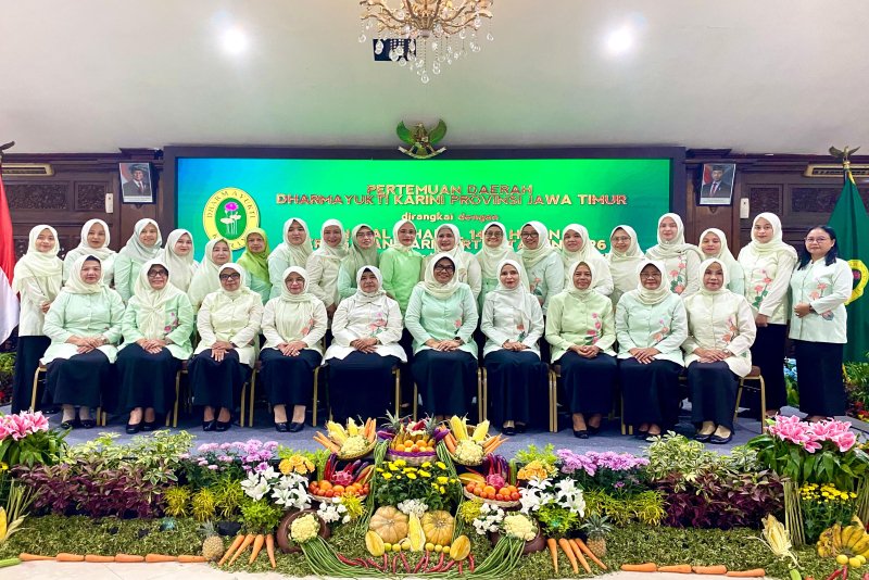 Pertemuan Daerah Dharmayukti Karini Provinsi Jawa Timur di Lamongan