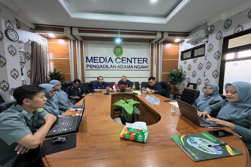Rapat Kesekretariatan Pengadilan Agama Ngawi Fokus pada Peningkatan Kinerja dan Tata Kelola