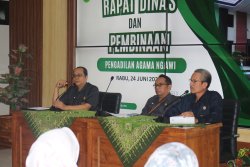 Rapat Dinas Triwulan II PA Ngawi Matangkan Persiapan Pelantikan Ketua dan Perwalian Serentak