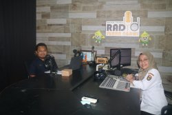 PA Ngawi Sosialisasikan Inovasi Pelayanan Peradilan Berbasis Digital melalui Podcast NGOBRAS