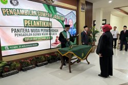 Ketua PA Ngawi Melantik Sutji Eny Lestari, S.H. sebagai Panitera Muda Permohonan